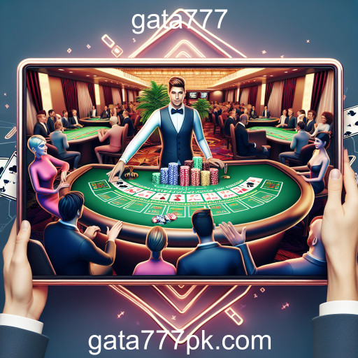 Experiência Imersiva nos Cassinos Ao Vivo do Gata777